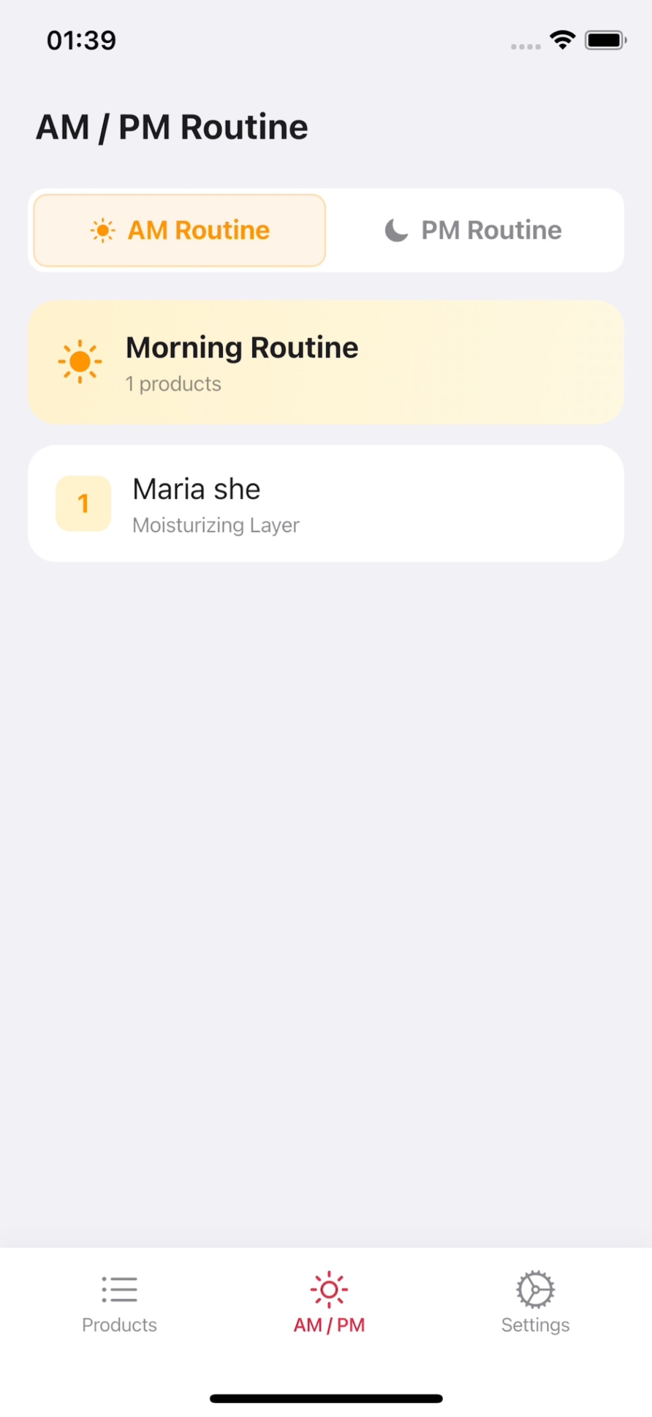 Screenshot 4 of My Beauty Routine Builder