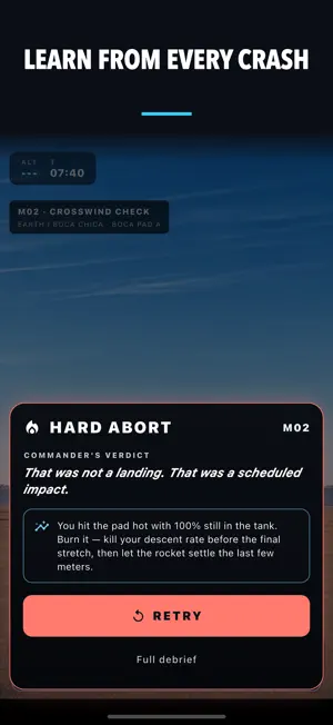 Rocket Landing: Moon Lander screenshot 4