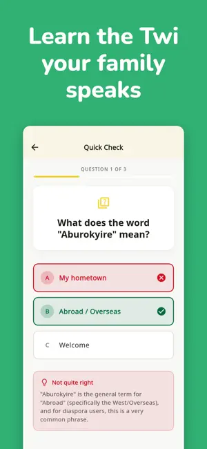 Efie - Learn Twi for Diaspora screenshot 2
