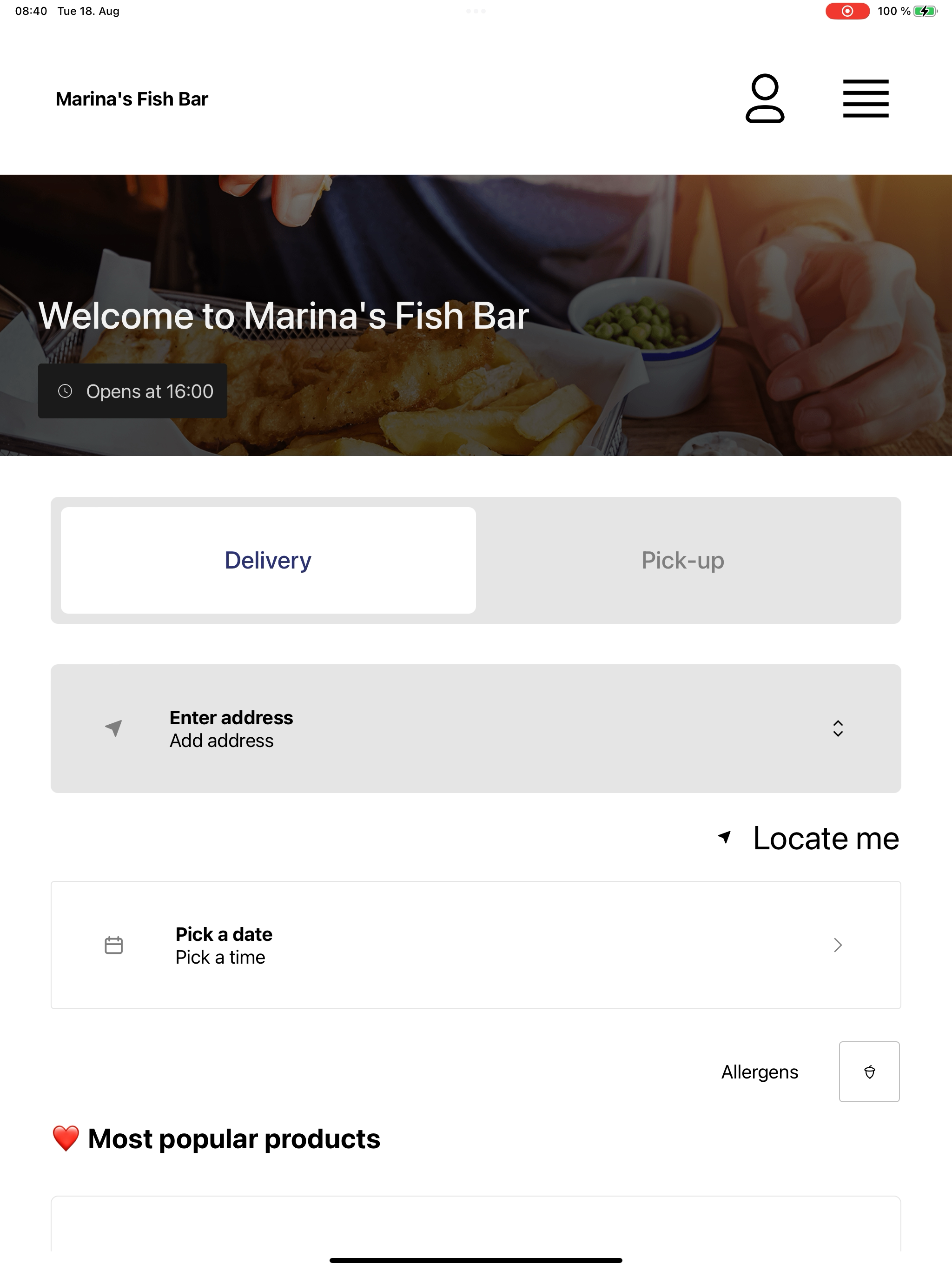 Marina's Fish Bar screenshot 11