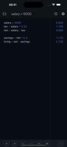 Calto: Note Calculator Screenshot 2 of 5