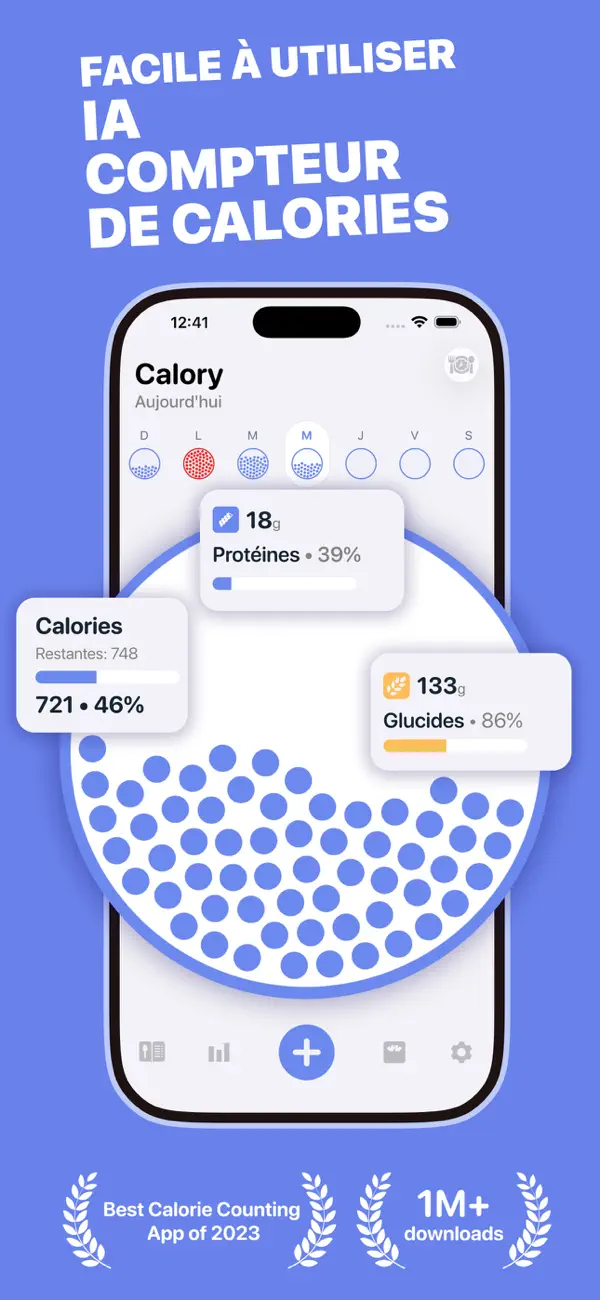 Screenshot #1 pour Nutrition Tracker - Calory AI