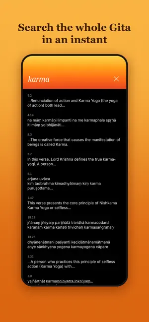 Gita - Bhagavad Gita screenshot 2
