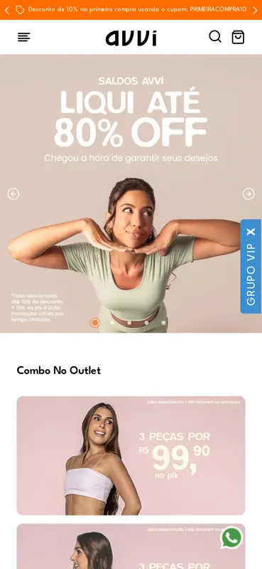 AVVÍ | Moda Fitness screenshot 1 of 2