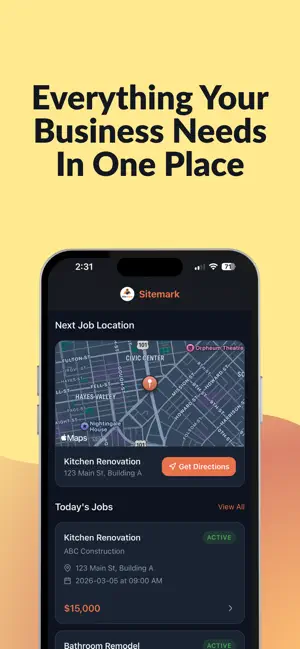 Sitemark - Site Manager screenshot 1