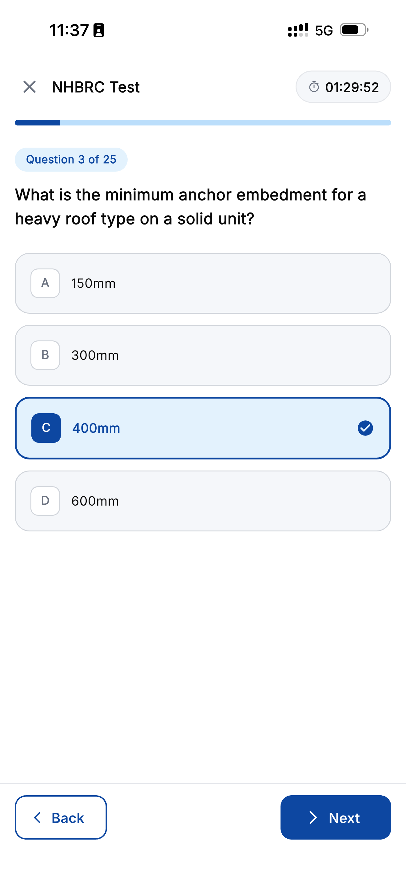 NHBRC Test