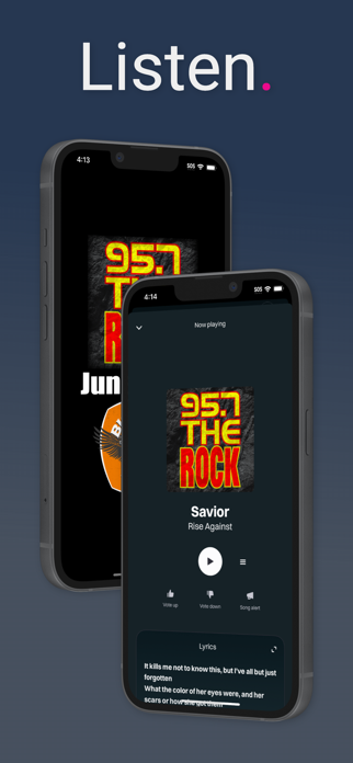 95.7 THE ROCK Screenshot 1 of 6