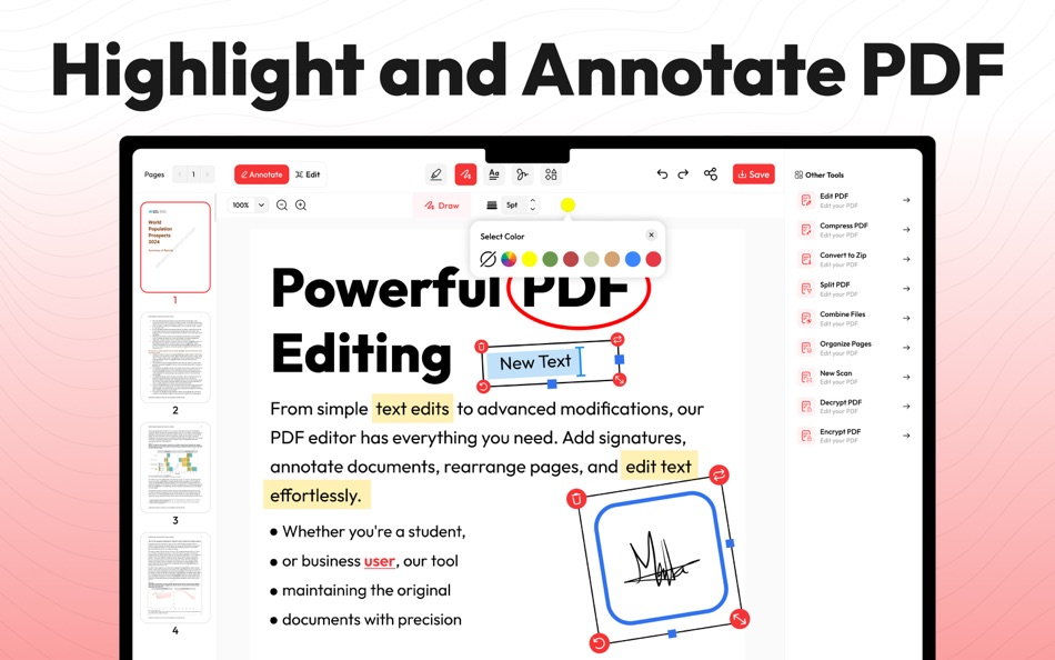 #4. PDF Editor- Edit PDF Documents (macOS) 由: APPS BRAINS LTD