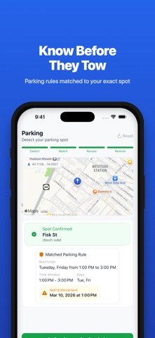 Swept Away: Parking Reminder screenshot