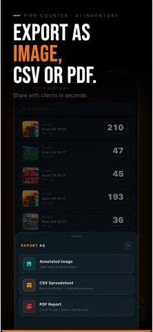 Pipe Counter: AI Counting Screenshot 7 of 8