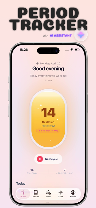 Capsule - AI Cycle Tracker Screenshot 1 of 6