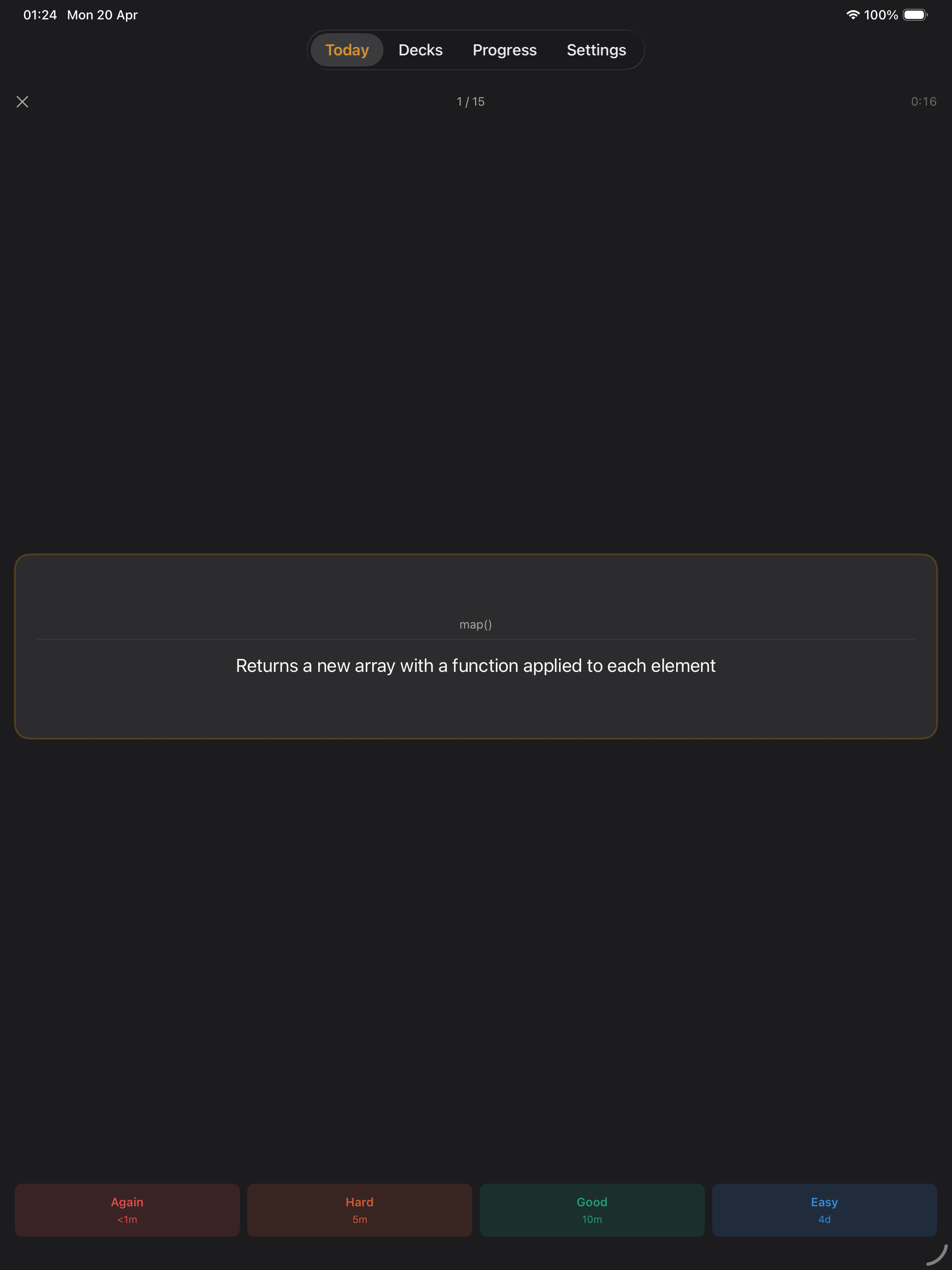 Decked: Flashcards screenshot 9