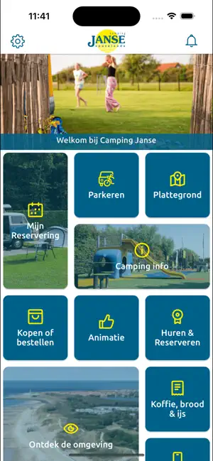 Camping Janse App screenshot 1