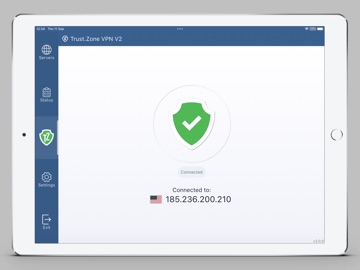 Trust.Zone VPN V2: VPN & Proxy iPad screenshot