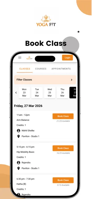 YogaFitMY screenshot 1