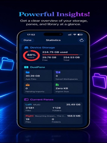 DualPane iPad screenshot