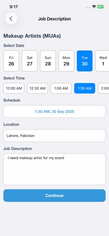 HelpTok iPhone screenshot