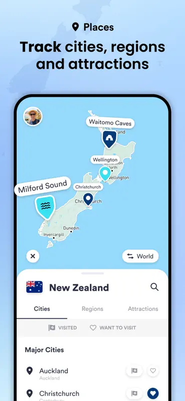 Skratch: Travel Map & eSIM screenshot 4 of 9