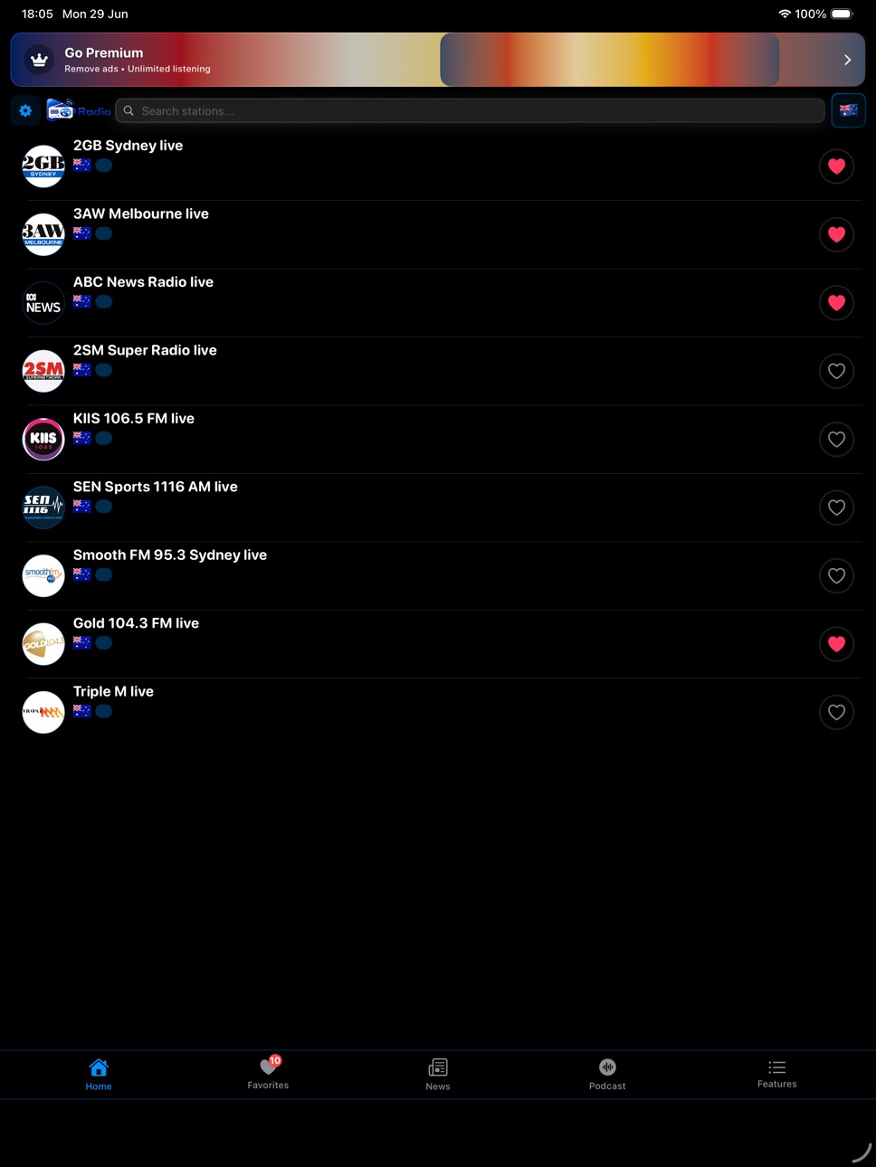 iPad screenshot