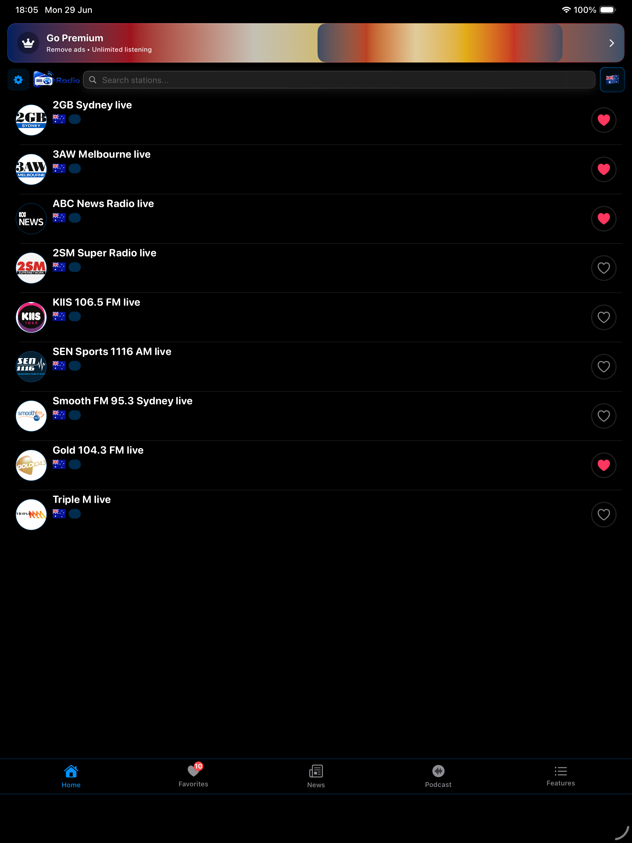 Australia Radio FM Online screenshot 8