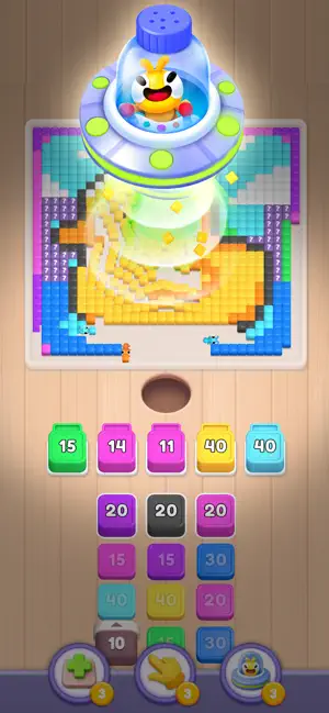 Food Hunt: Pixel Puzzle iPhone screenshot 3