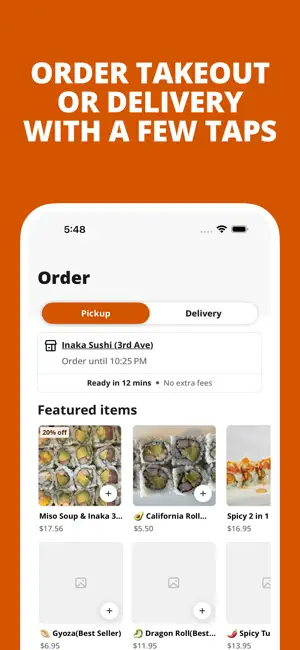 Inaka Sushi screenshot 1