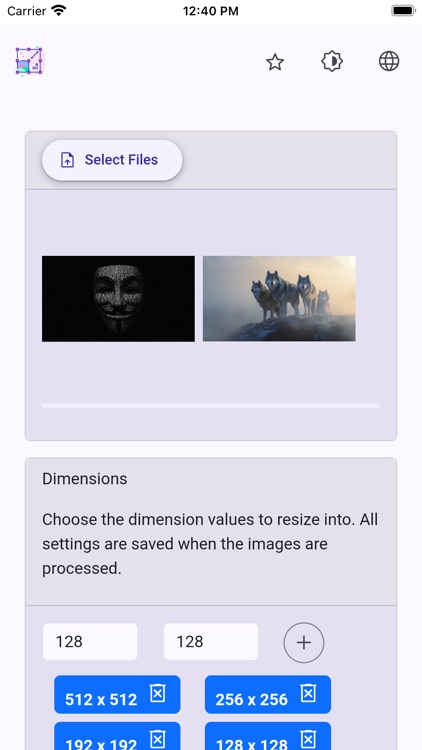 Offline Image Resizer