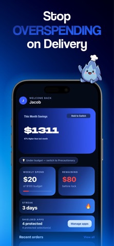 QuitBite: Food Budget Coach screenshot