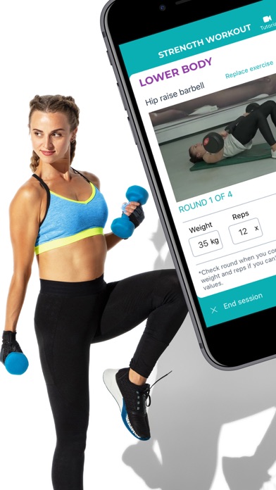 Fitnesses: Nutrition & workout Screenshot