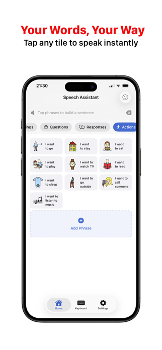 Speech Assistant - AAC Pad Screenshot 5 of 6