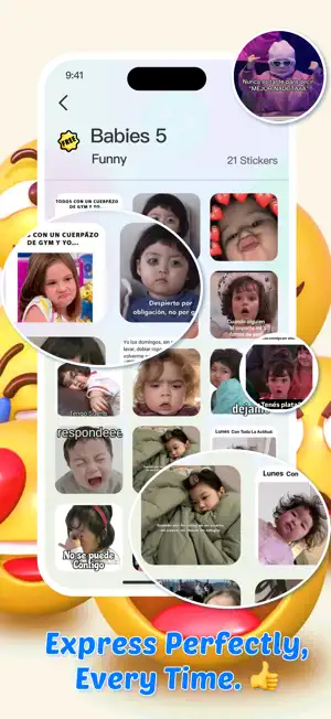 Joyful Emoji:Sticker Maker screenshot 4