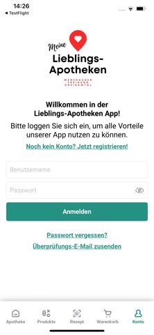 Lieblings-Apotheken iPhone screenshot