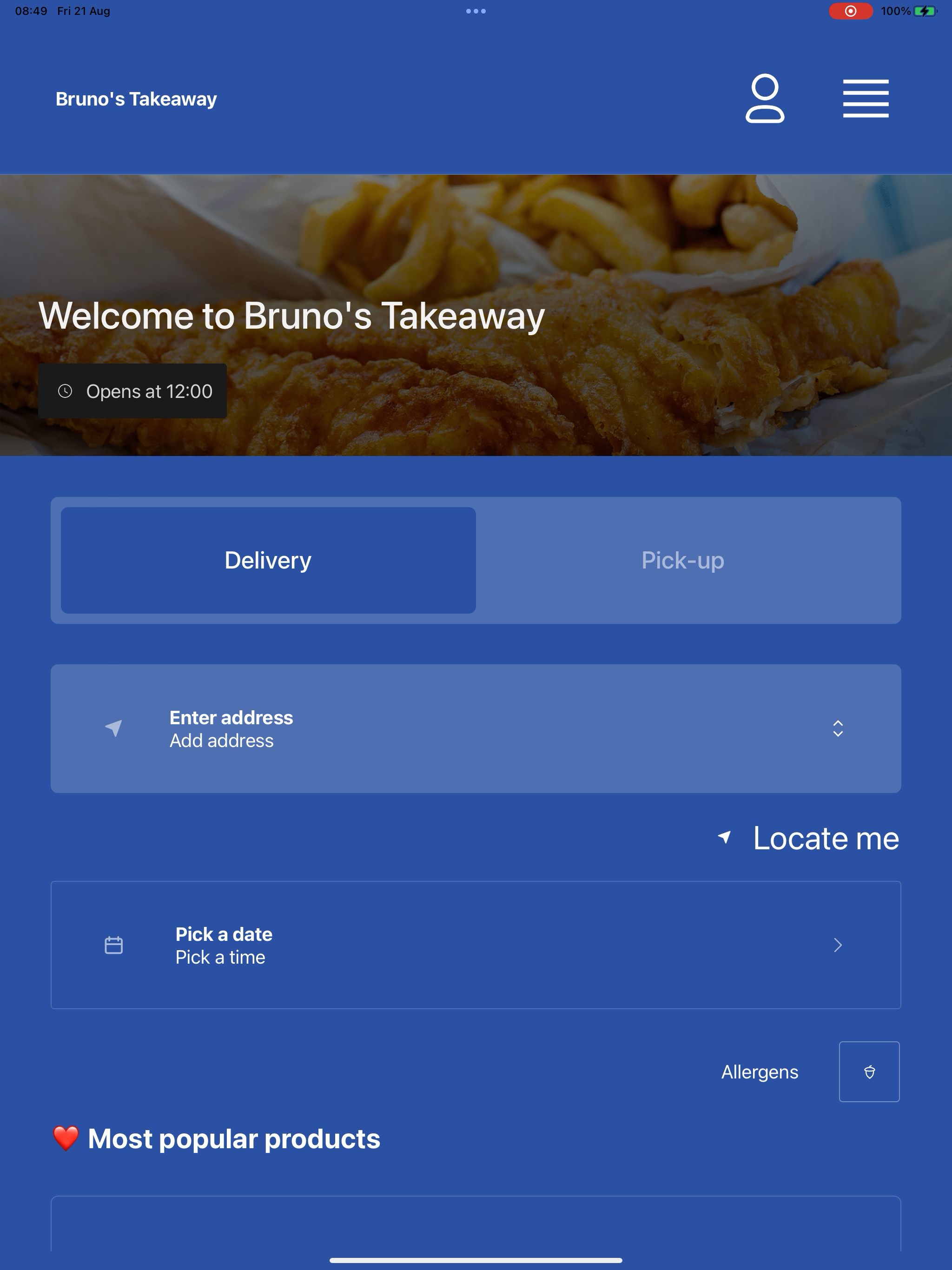 Bruno's Takeaway screenshot 13