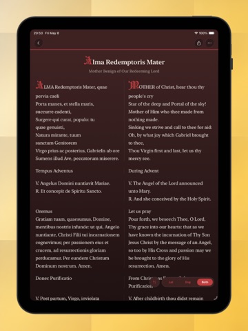 Missal Page: TLM Companion ipad screenshot 2