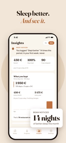 Unbean: Quit Caffeine & Coffee Screenshot 2 of 5