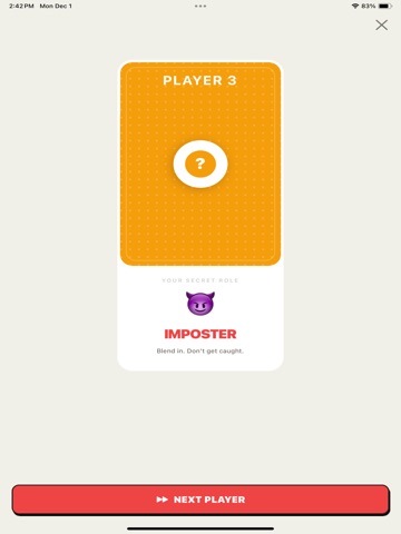 Imposter Game: Word Party Game iPad screenshot