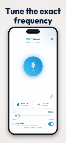 Cler Wave: Speaker Cleaner Screenshot 7 of 7