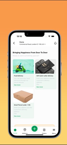 Thirtymins - Food Delivery UK iPhone screenshot