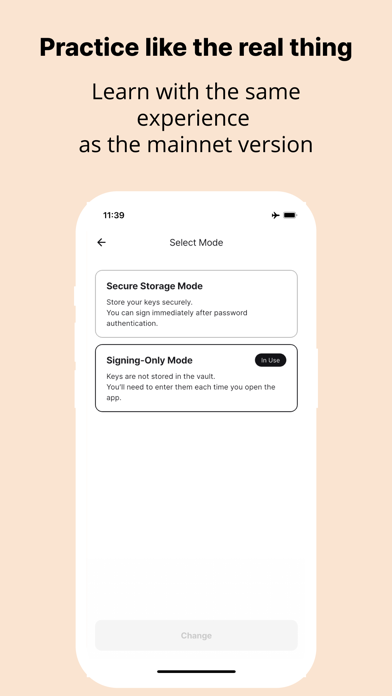 Coconut Vault-Testnet Screenshot 1 of 2