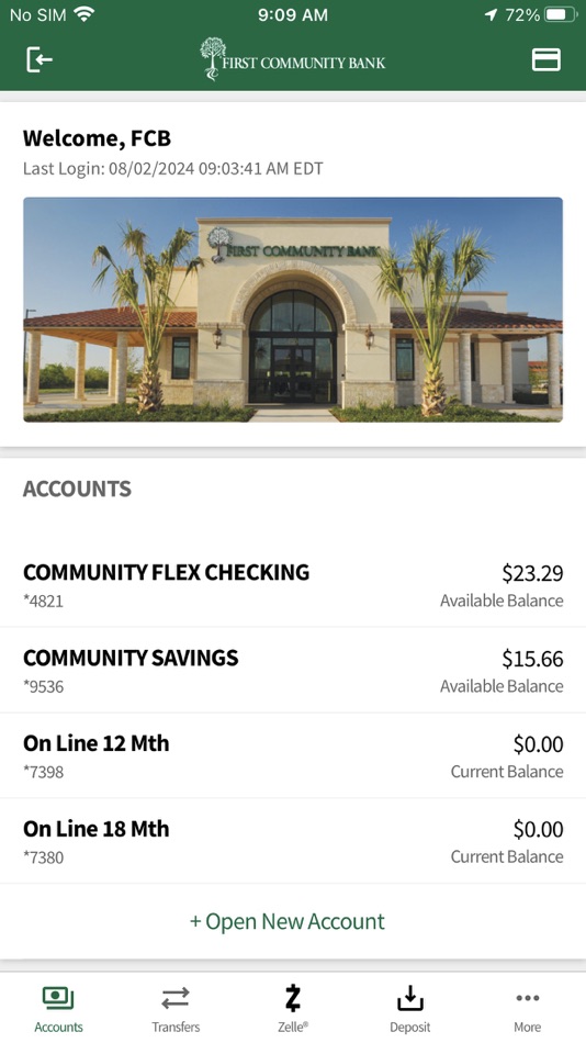 #3. FCB NOW Mobile (iOS) بواسطة: First Community Bank TX