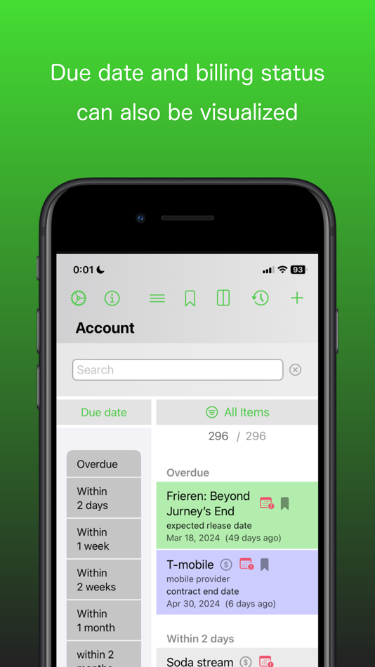 #2. Account - information manager (macOS) Podle: Hiroshi Kakuda