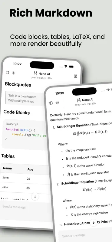 Nano AI - for Ollama screenshot 4 of 6
