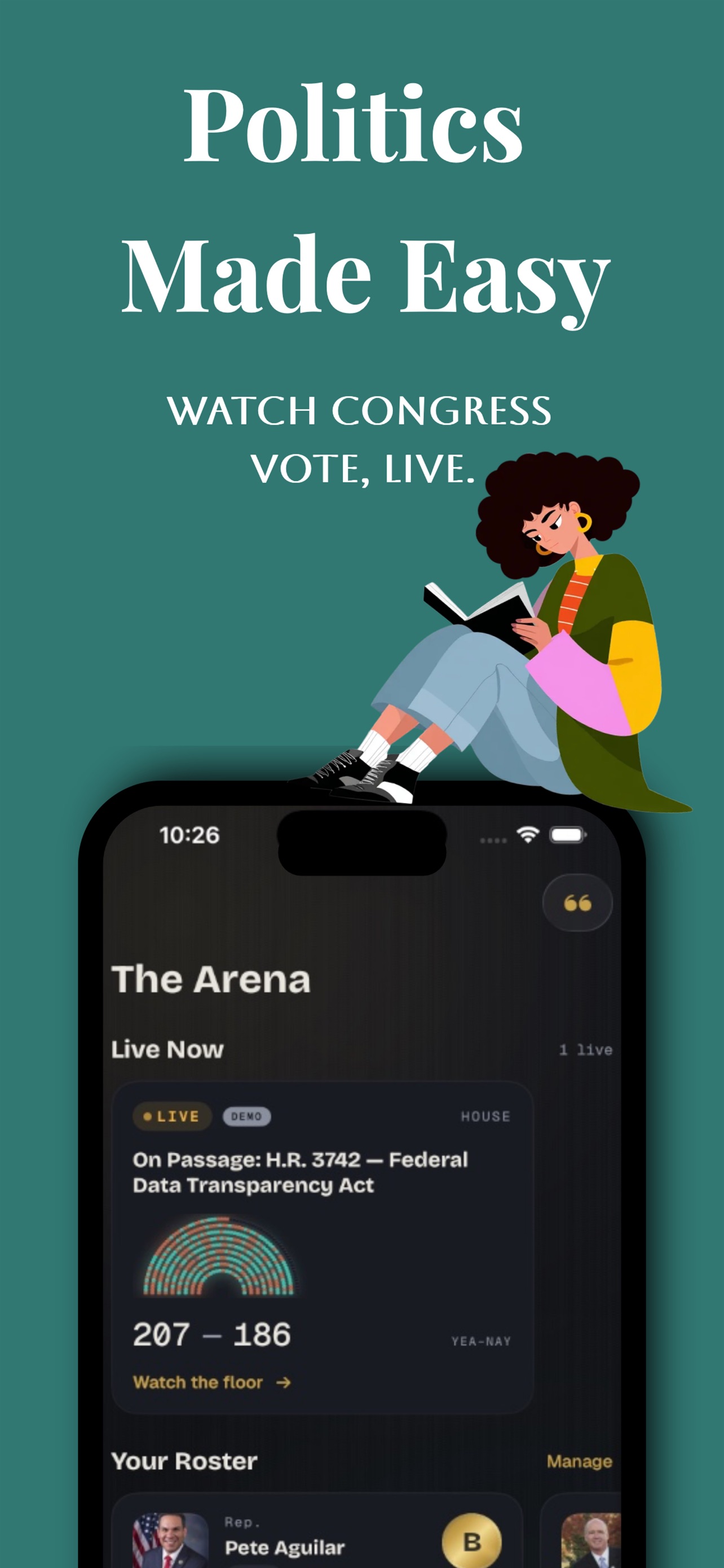Screenshot 1 of Electorate: Politics Scored