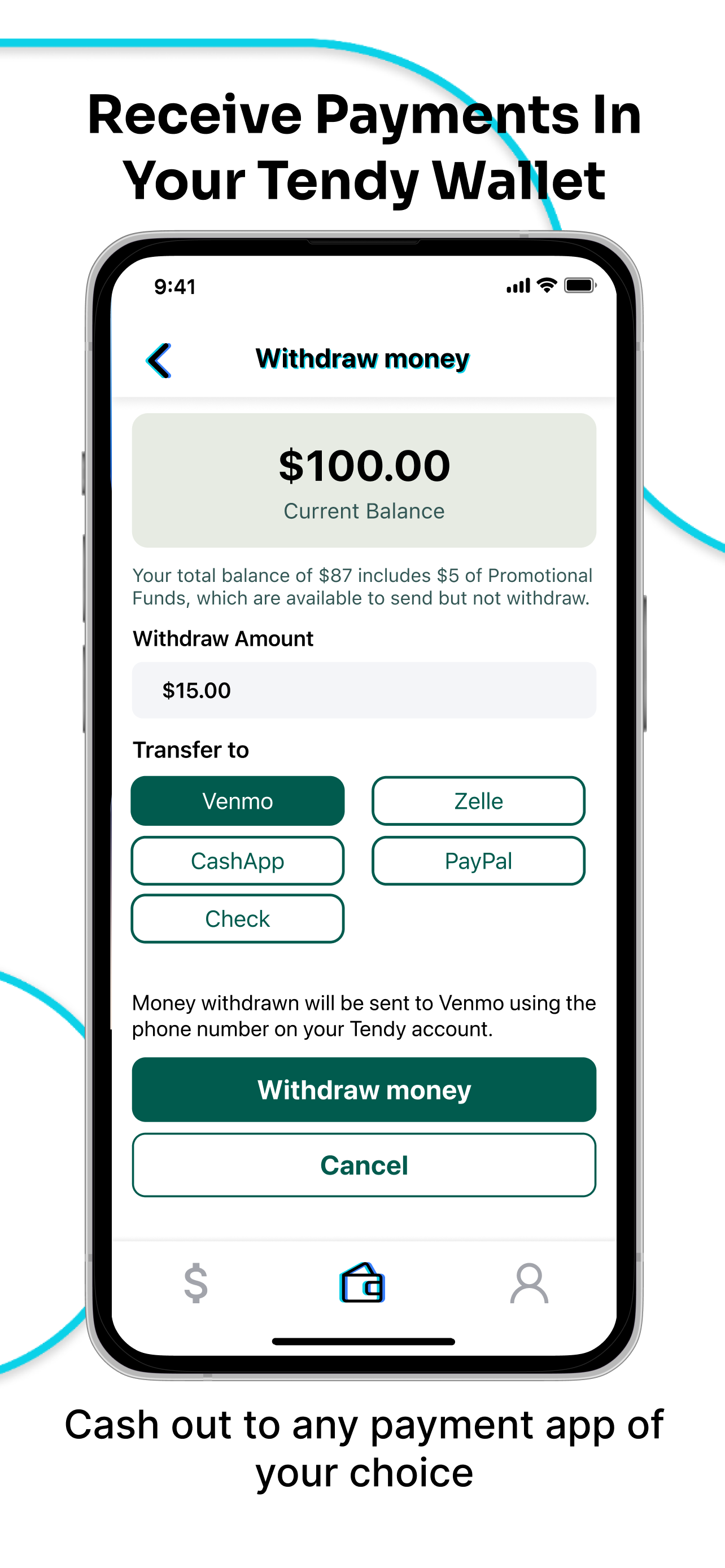Tendy: The Pay-Anyone App