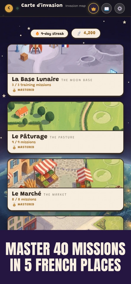 Learn French Game: Cowsmic screenshot 7