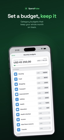 Spend Pulse: Money Tracker Screenshot 1 of 7