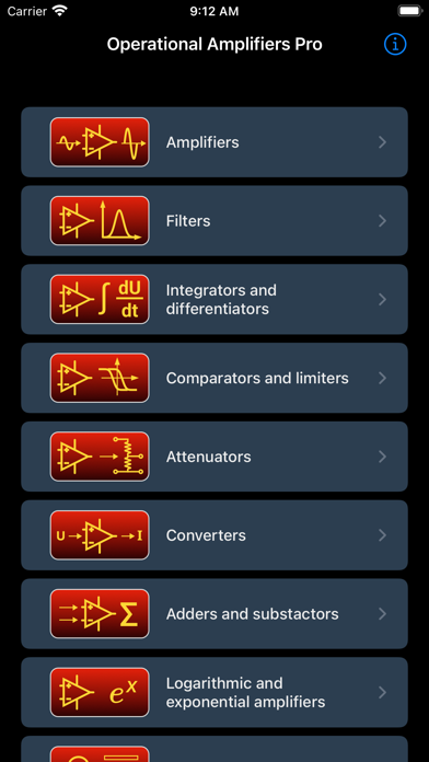 Operational Amplifiers Pro screenshot 8