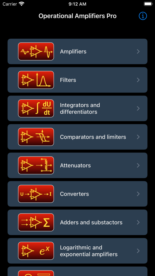 #8. Operational Amplifiers Pro (iOS) 由: ALG Software Lab