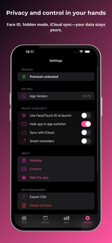 Intimory screenshot