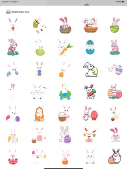 Rabbit Stickers Pack screenshot 6